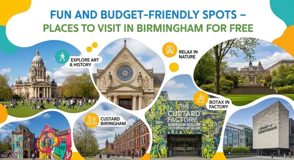 Places to Visit in Birmingham for Free