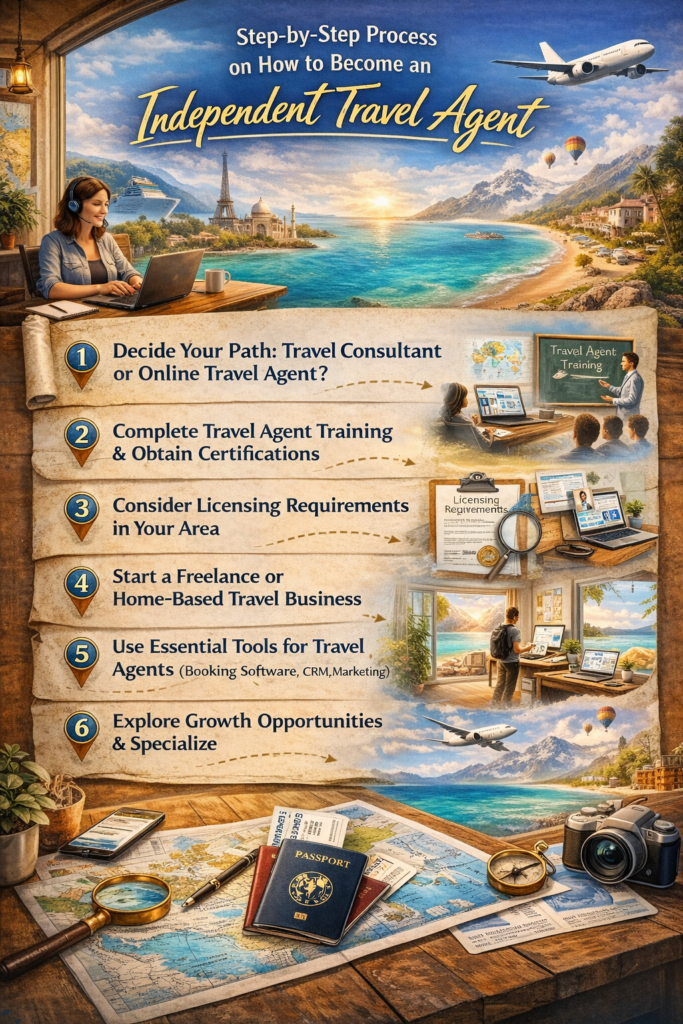 How to Become an Independent Travel Agent