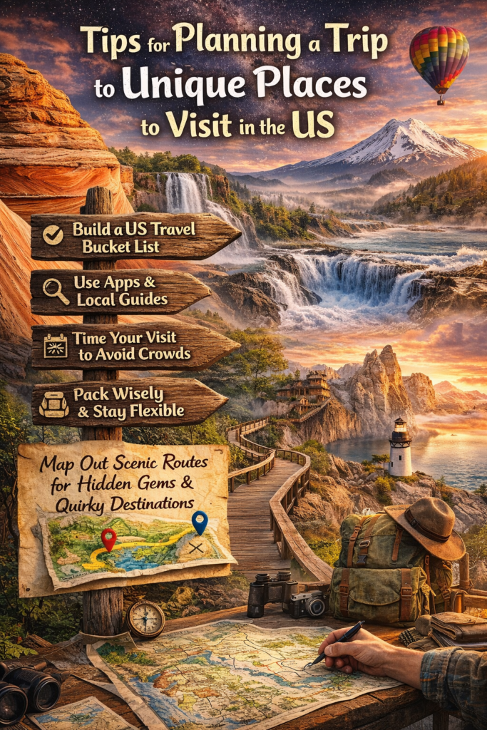Unique Places to Visit in the US