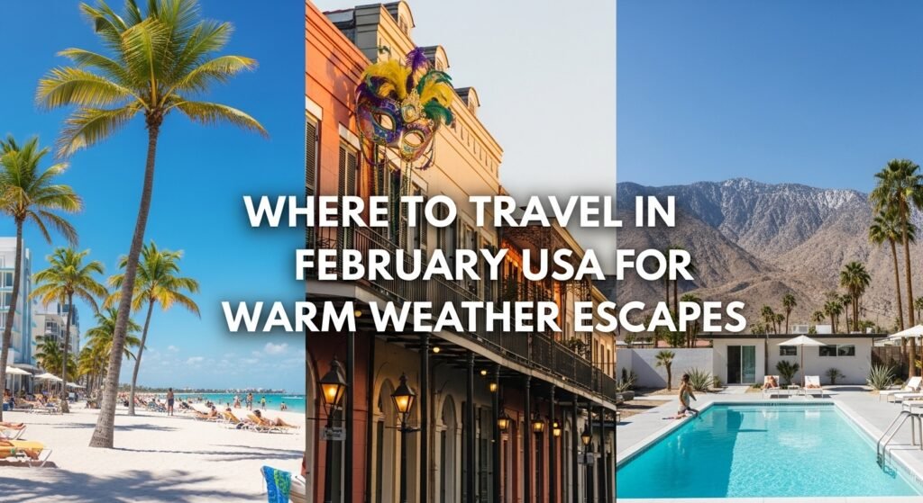 Where to Travel in February USA for Warm Weather