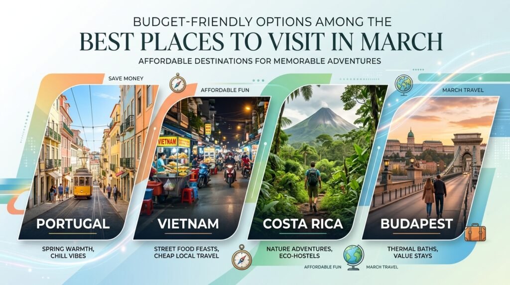 Best Places to Visit in March