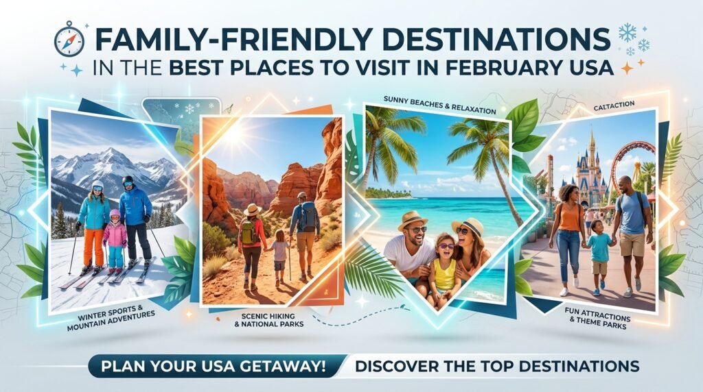 Best Places to Visit in February USA