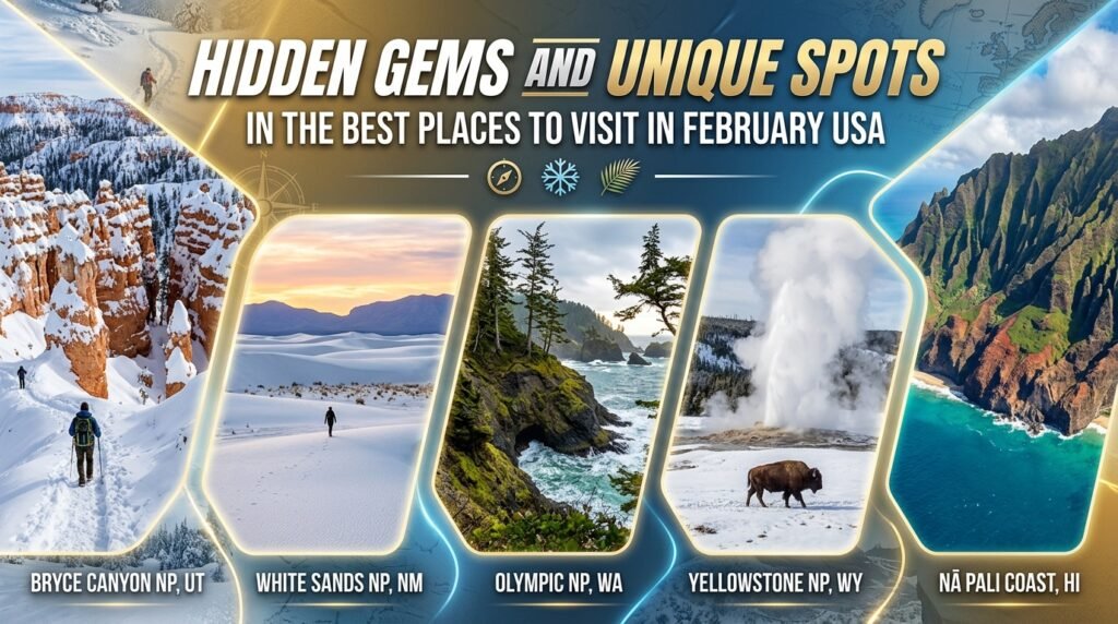 Best Places to Visit in February USA