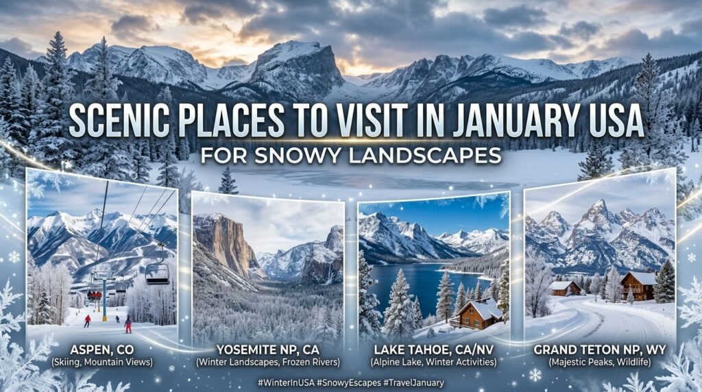 Places to Visit in January USA