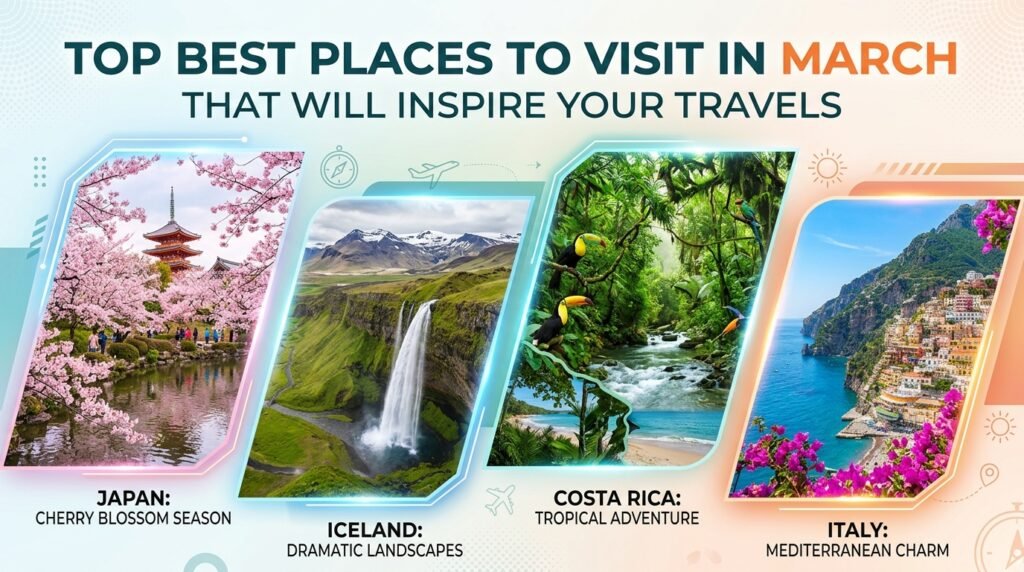 Best Places to Visit in March