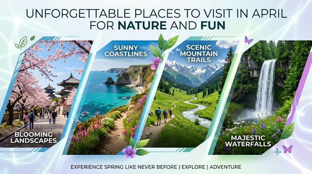 Places to Visit in April