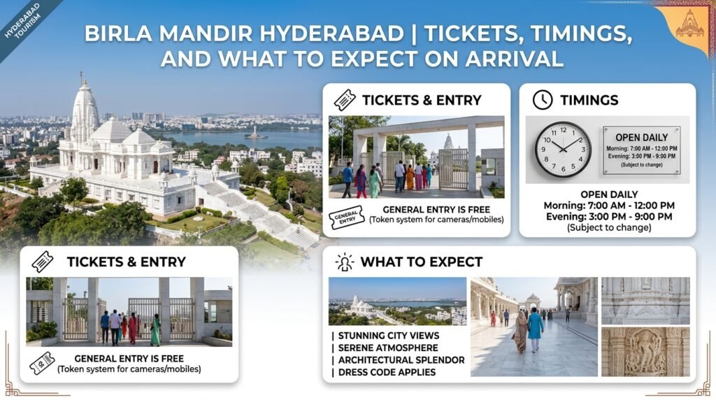 Birla Mandir Hyderabad Tickets